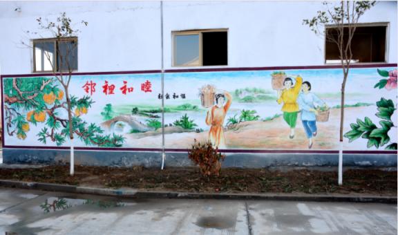 安义乡镇文化墙 乡风文明焕发新活力