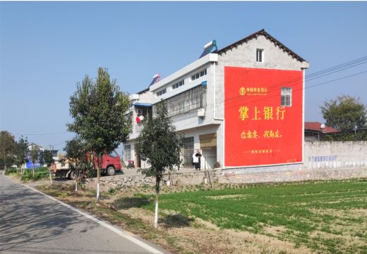 安义墙体广告具有的独特优势