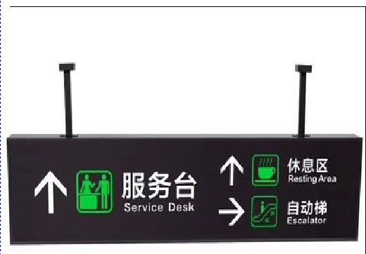 安义吊牌灯箱制作流程。