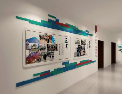 安义企业文化墙用什么材料好？